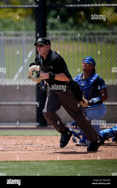 Umpire William Paschal During A Florida Complex League Baseball Game Between The Fcl Yankees And