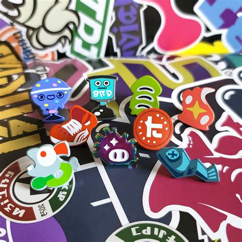 Splatoon Mini Pins – Saltyboos