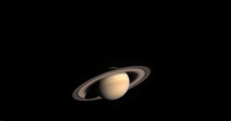Cassinis First View Of Saturn And Titan The Planetary Society