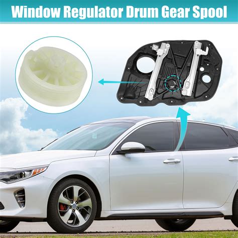 Front Rear Left Right Window Regulator Drum Gear For Kia Sportage 2016