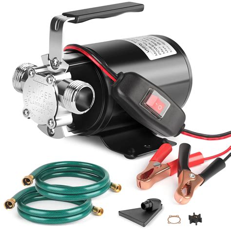 Buy 12 Volt Water Pump Portable Transfer Pump 330ghp Larger Flow 110hp Electric Utility Pump