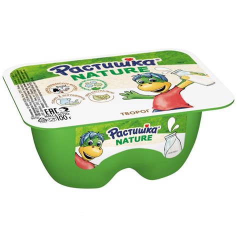 Творог Danone Растишка Nature мягкий без сахара | отзывы