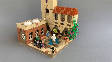 Lego Middle Easter Square In Mophet By Andreas Lenander Youtube