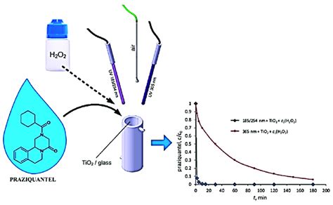 Schematic Representation Of Photodegradation Of Pzq Using Uv Light