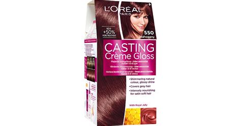 Loréal Paris Casting Crème Gloss 550 Mahogany Mahonginruskea Kevytväri K Ruoka Verkkokauppa