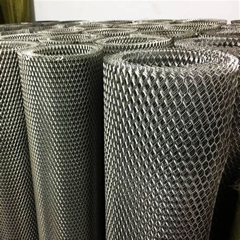 Architectural Decorative Diamond Aluminum Expanded Metal Mesh Sheet