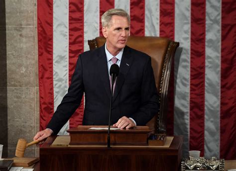 Kevin Mccarthy Election House Speaker After 15 Votes And Days Of