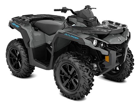 New 2021 Can Am Outlander Dps 850 Granite Gray Atvs In Gainesville Tx