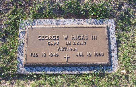 George Washington Hicks Iii 1945 1993 Find A Grave Memorial