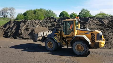 Volvo L90F Rups Trommelzeef Van G M Damsteegt YouTube