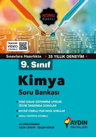 9 SINIF KİMYA SORU BANKASI info aydinyayinlari tr Çevrimiçi PDF