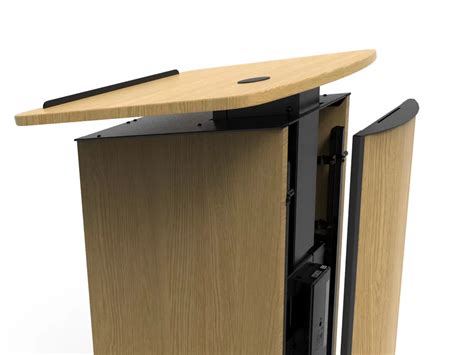 Height Adjustable Podium Lectern Elevate Your Presentation Game