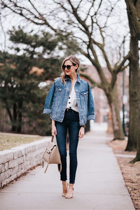 How To Wear Oversized Jean Jacket Denim Topshop For Spring