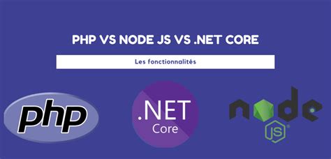 PHP vs Node js vs ASP.Net core : Comparaison – Ambient IT