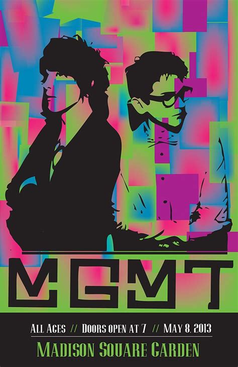 Mgmt Poster On Behance Poster On Illustration Art Art