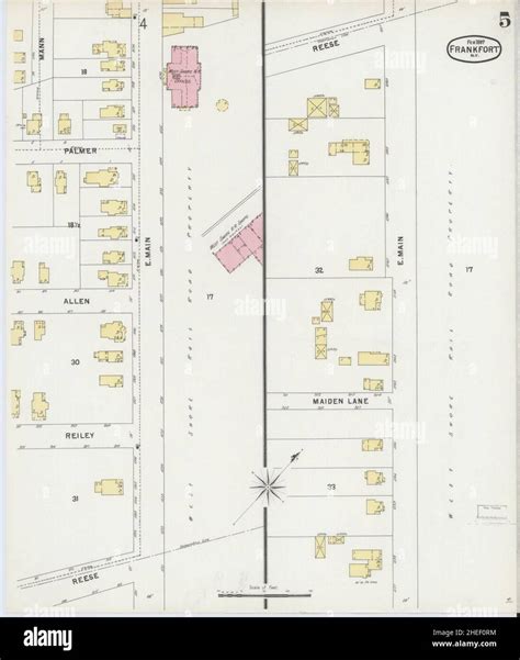 Sanborn Fire Insurance Map From Frankfort Herkimer County New York