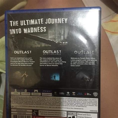 Outlast Trinity Ps4 Video Gaming Video Game Consoles Playstation On