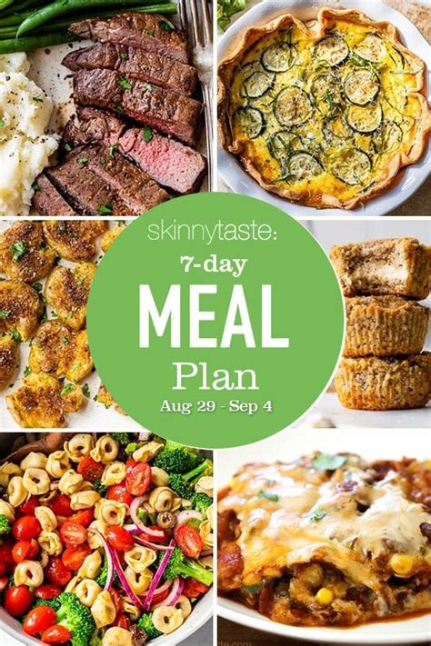 Day Healthy Meal Plan Aug Sept Health One Hearth One Soul