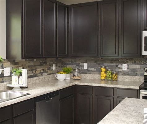 Faux Stone Kitchen Backsplash - How To Nest For Less