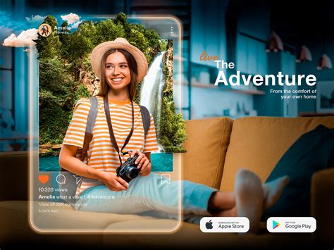 Social Media Ad Photomanipulation Behance