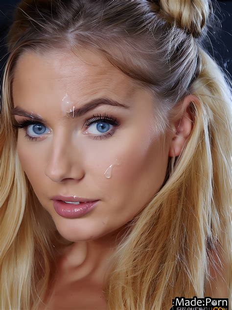 Porn Image Of Close Up White Icelandic Straight Eyebrow Babe Arched Eyebrow Facial Created By AI