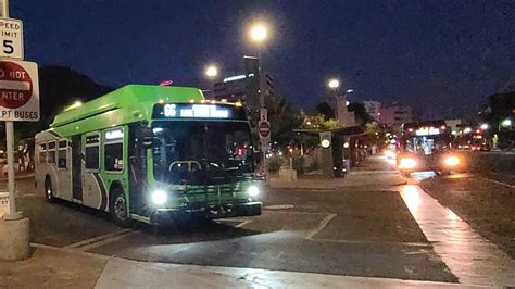 Valley Metro Evening Bus Action At Tempe Transit Center YouTube