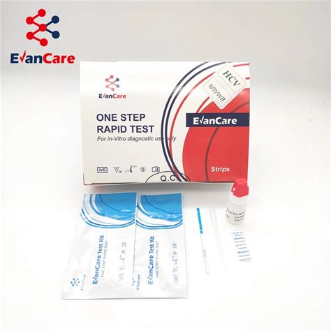 Good Quality One Step Hepatitis Test Portable HCV Antibody Rapid Test