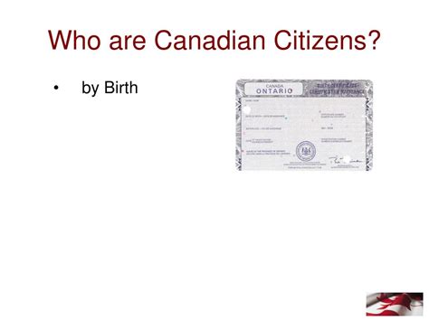 PPT Canadian Citizenship Facts And Perspectives PowerPoint