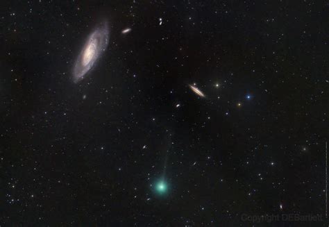 APOD: 2023 October 20 - Galaxies and a Comet