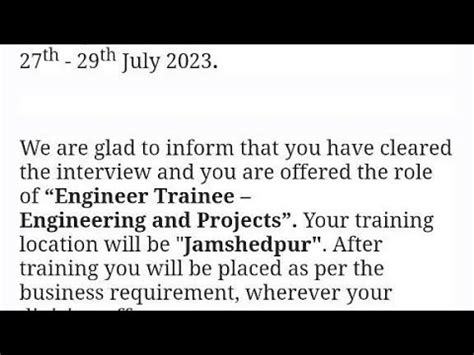 Tata Aep 2023 Result Declared Tatasteel Tataaep2023 Tataaet2023