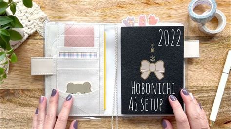 2022 Hobonichi Techo A6 English Planner Setup Flip Through Functional