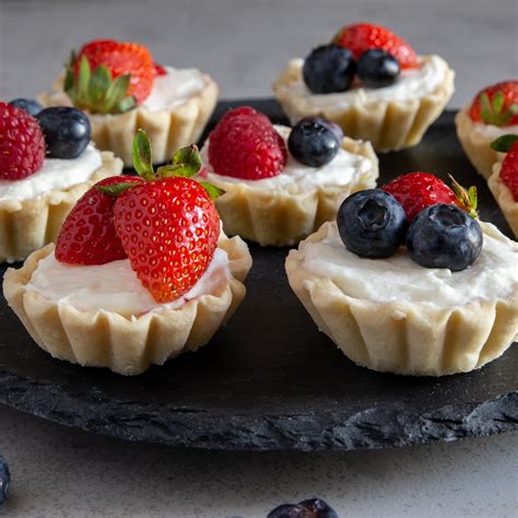 Patriotic Cheesecake Mini Tarts Recipe An Italian In My Kitchen