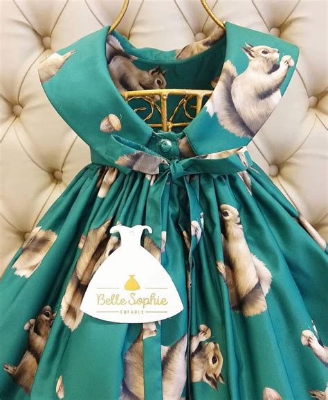 Belle Sophie Enfance On Instagram Vestido Detalhadamente Pensado Para