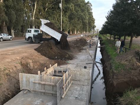 Se culminan obras de canalización Diario El 9 de Julio