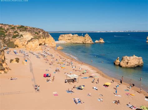 Praia De Dona Ana Dona Ana Beach Lagos Algarve