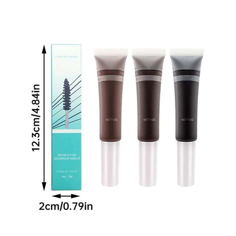 Mascara Tinted Thickening Brow Brow Fast Transfer Proof Brush To Fill In Eyebrows And Cover Gray