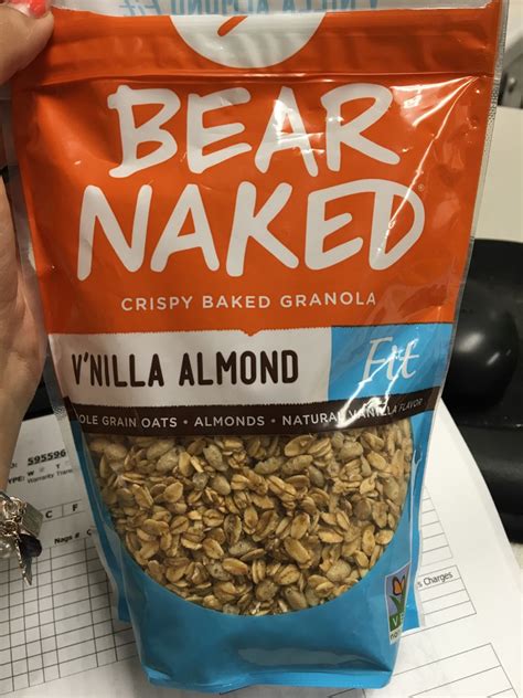 Bear Naked Granola V Nilla Almond Fit Calories Nutrition Analysis