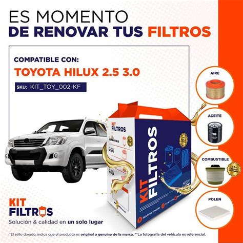 Kit Filtros Dtparts