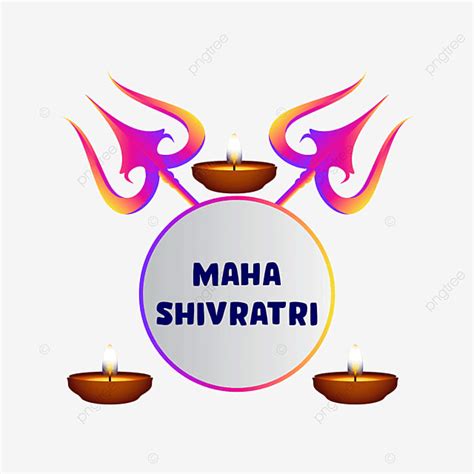 Maha Shivratri Vector Png Images Colorful India Maha Shivratri Vector