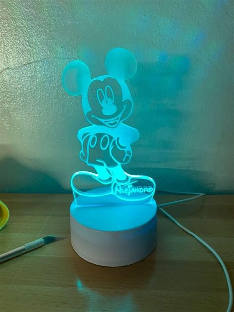 Lámpara Led Mickey Mouse Conmimo