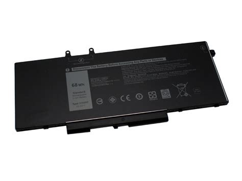 4 Cell Replacement Battery For Dell Latitude 5401 5411 5501 5511