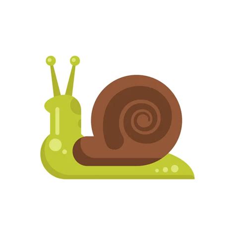 Siput Clipart Cute Cartoon Style Beautiful Clip Art Snail Vector — Stok