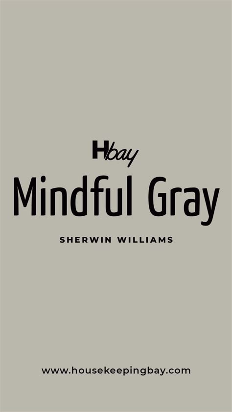 Mindful Gray SW 7016 By Sherwin Williams In 2024 Mindful Gray