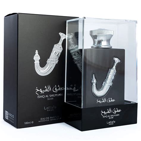 Ishq Al Shuyukh Silver Lattafa Perfumes عطر a جديد fragrance للجنسين 2022