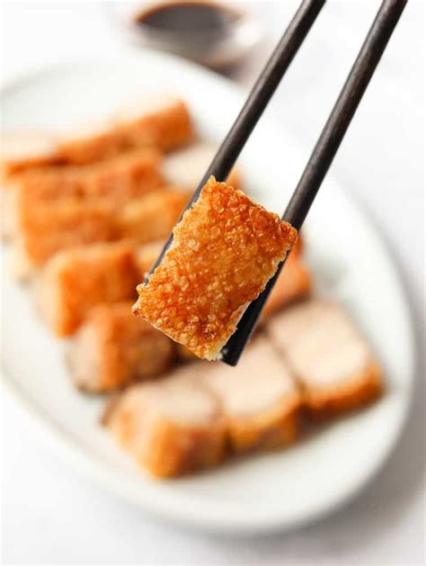 Chinese Roast Pork Belly (The BEST & EASIEST) - Christie at Home