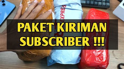 Unboxing Paket Kiriman Subscriber Iphone Pro Max Sampai Pro Max