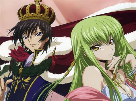 Code Geass King Lelouch And Cc Code Geass Code Geass Wallpaper Coding