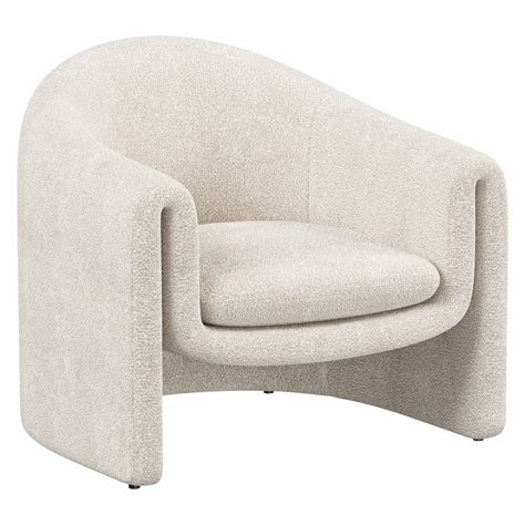 Pollman Upholstered Barrel Chair D Model For Corona