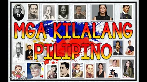 Mga Kilalang Tao Sa Pilipinas Sa Iba't Ibang Larangan