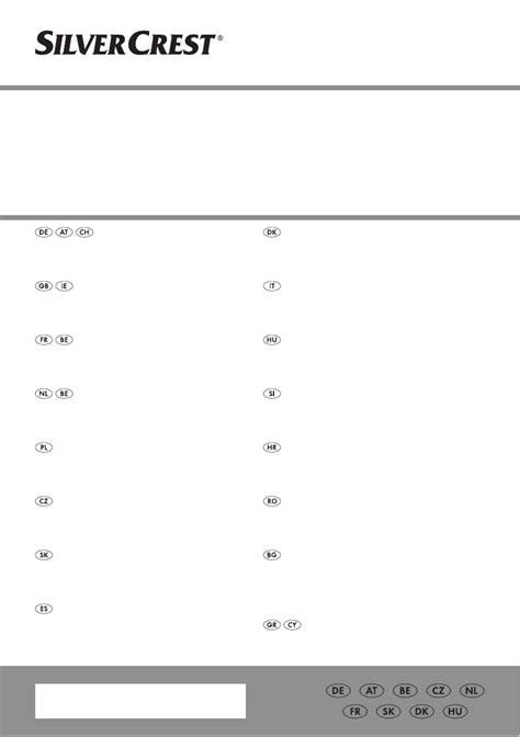 Handleiding Silvercrest Skr W D Ian Pagina Van